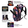 thumbnail image 5 of FORMRS Kids School Backpack Elementary Student Unisex Travel Bookbag with Reflective Stripes, Beautiful Floral Pattern, 5 of 7