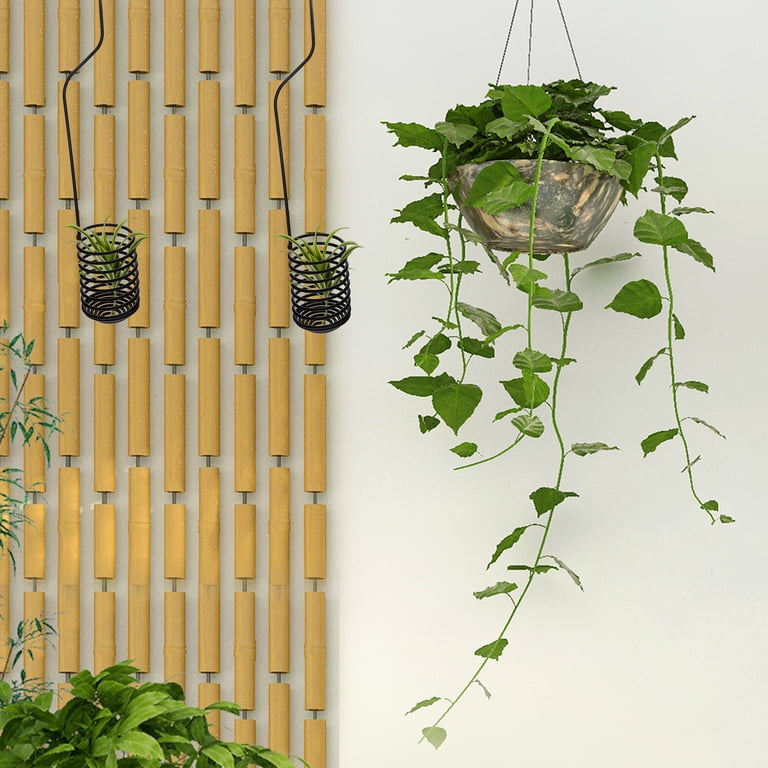 Qiditong 3pcs Tillandsia Air Plant Rack Hangers Air Plant Holder Hanging Air Plant Display Planter Metal Hanging Planter Air Plant Hanging Holder For