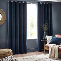 Yard Chenille Velvet Eyelet Curtains