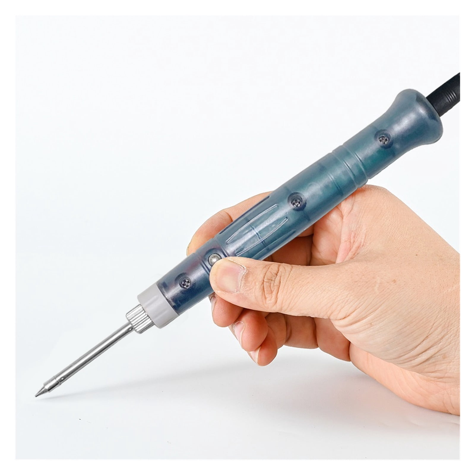 Portable USB Soldering Iron Professional Electric Heating Tools Rework Indicator Light Handle Welding Gun outdoor Repair Tool ,Internally Heated