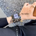thumbnail image 1 of Vintage Braided Leather Watch Band Compatible with Applewatch, Bracelet Style Stackable Iwatch Strap, Retro Design Accessory, 1 of 6