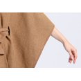 thumbnail image 5 of LinYooLi Women Faux Fur Trim Cardigan Cloak Shawl Wraps Winter Poncho Oversized Cape, 5 of 5