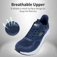 thumbnail image 6 of MAYKX Mens Wide Toe Box Walking Shoes Arch Support Orthotic Slip On Tennis Shoes Running Sneakers for Plantar Fasciitis Relief, 6 of 6