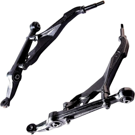 CCIYU Lower Control Arms Compatible fit for 1992-1995 for Honda Civic 1993-1997 for Honda Civic del Sol 2pcs Suspension Kit