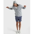 thumbnail image 2 of Hanes Hoodie Mens Zip-Up Fleece Originals Midweight Sweatshirt Long Sleeve S-2XL, 2 of 10
