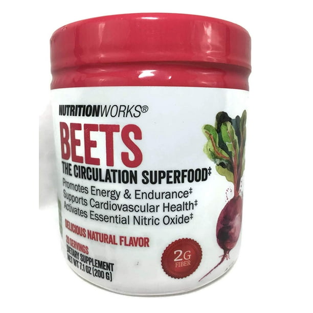 Beets Circulation Superfood. Powdered Drink Mix for Energy and