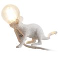 thumbnail image 3 of Lámpara de mesa Lámpara de escritorio de ratón Lámpara de mesa lateral de animal de resina Bombilla de luz E12, Blanco, Enchufe de EE. UU., Ratón acostado yuarrent HA003391-12B, 3 of 7