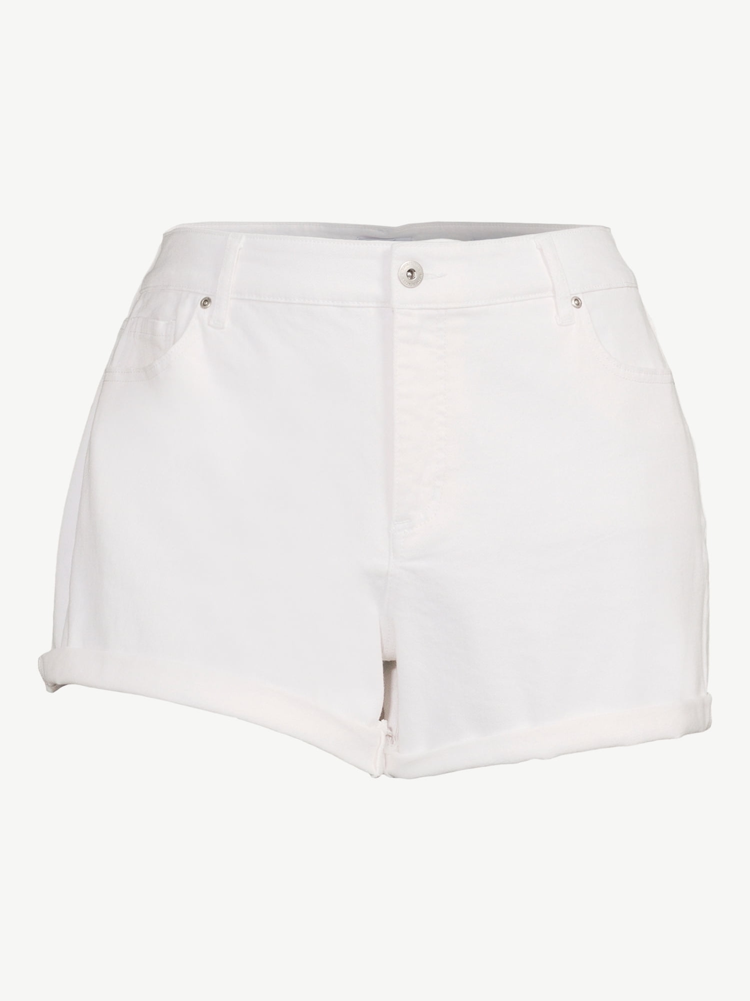 Sofia Jeans by Sofia Vergara Women's Plus Size Lila Slant Hem Shorts
