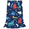 thumbnail image 2 of Vsdgher Colorful Excavator Ultra-Soft Micro flannel Blanket Throw Blankets for Couch Sofa, Bed (4 sizes)-60"x50", 2 of 7