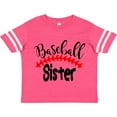 thumbnail image 3 of Inktastic Baseball Sister Boys or Girls Toddler T-Shirt, 3 of 5