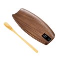 thumbnail image 4 of GROWTH TANK Coffee Weighing Scale Gift Pocket Scale Electronic Coffee Scale for Tea Room Brown, 4 of 8