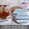 thumbnail image 4 of Thirstystone Ocean Tides 4-Pack Round Stone Coasters, 4 of 6