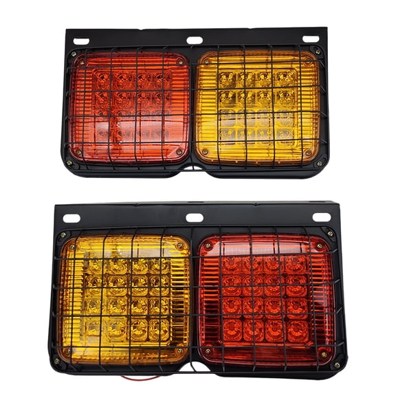 2Pcs Tail Light For Nissan UD Truck Tail Lamp 1995-2013 LH  RH Waterproof 24V US