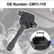 thumbnail image 3 of 4 Piezas Coche Encendido Bobina Motor Encendido Bobina Reemplazo CM11-119, 3 of 7