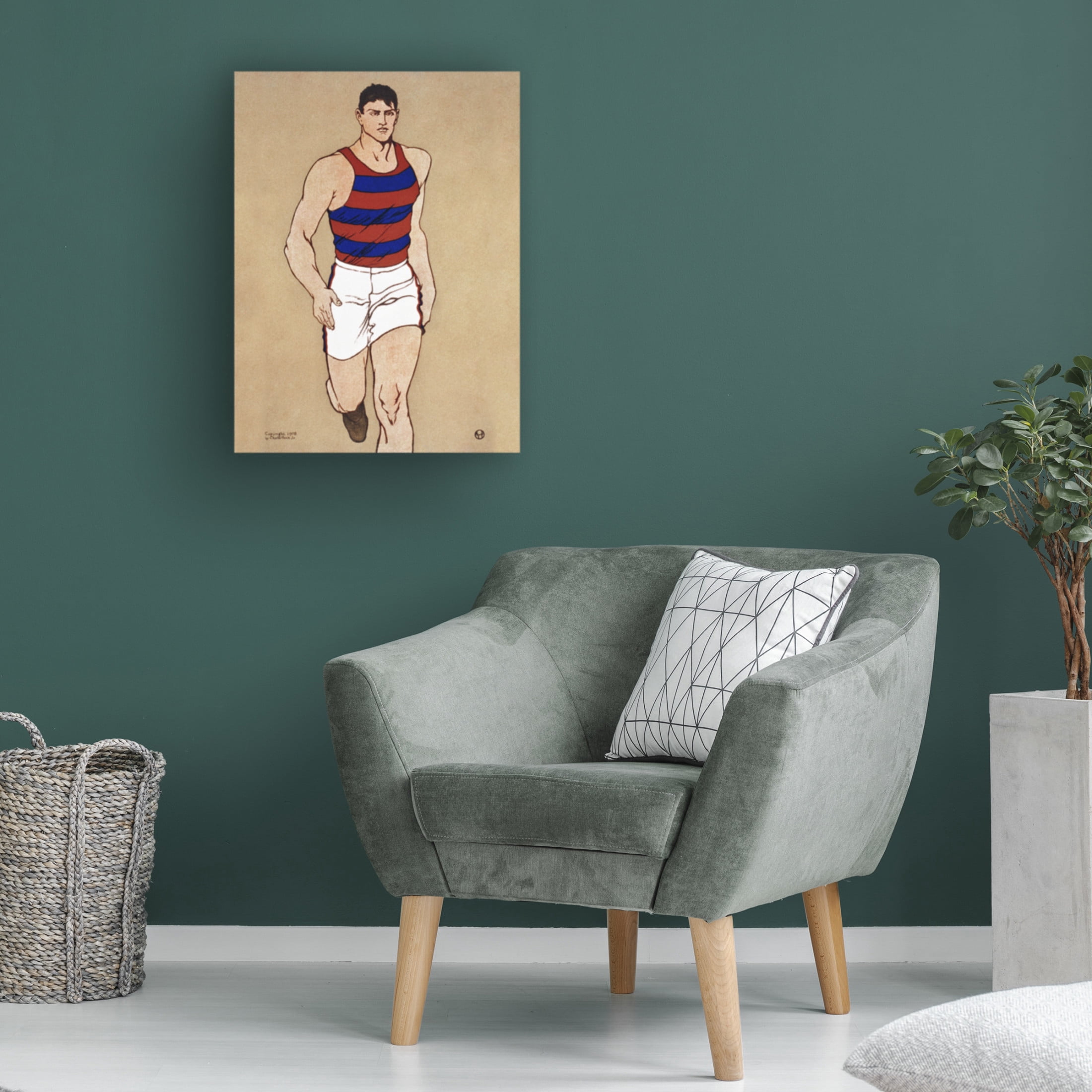 Trademark Fine Art Edward Penfield  Penfield Vintage Sports Illustrations III Canvas Wall Art