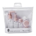 thumbnail image 1 of Travel Split Bottle Set Transparent Cosmetic Plastic Bottle, 1 of 5