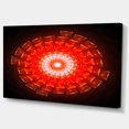 thumbnail image 2 of Particules Cassées Vortex Circulaire - Impression sur Toile Florale, 2 of 4