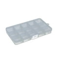 thumbnail image 2 of Hongchun Storage Box, Transparent Plastic Jewelry Container Accessories Organizer for Necklace, Earrings, Pills for Use, 2 of 5