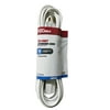 Hyper Tough 15FT 16AWG 3 Prong White Indoor Single Outlet Extension Cord