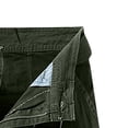 thumbnail image 3 of Mens Straight Leg Cargo Shorts Casual Lightweight with Multi Pockets Summer Outdoor Wear Work Shorts Big and Tall Size 30-38 Green, 3 of 3