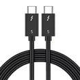 thumbnail image 1 of 1m Compatible with Thunderbolt USB 5 Cable 80GB Data Transfer 8K 60Hz Video PD 240W Fast Charging Co, 1 of 5