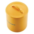 thumbnail image 2 of Ayesha Curry Ceramics Bacon Grease Jar, 21-Ounce, Mustard Yellow, 2 of 2