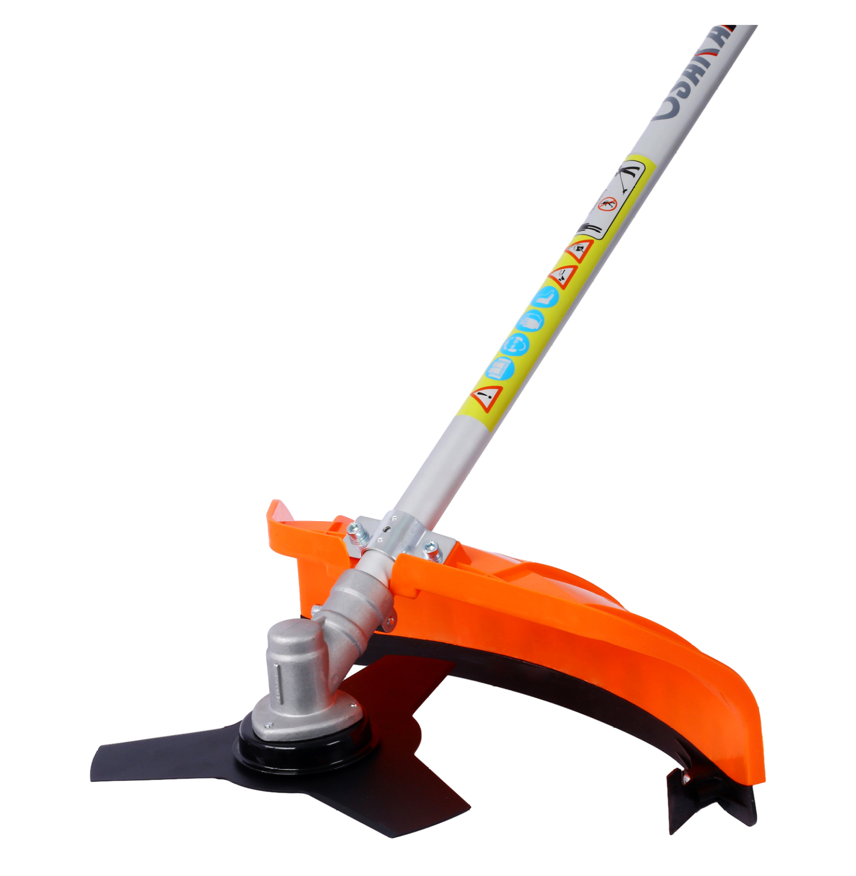 52cc Gas Weed Eater String Trimmer Brush Cutter, 2-in-1, 18"/10", Shoulder Strap