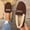 39, variant on OKBOP Women's Round Toe Faux Suede Loafers, Flat Sleek Design Dress
