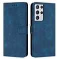 thumbnail image 2 of for Samsung Galaxy S21 Ultra Wallet Case with RFID Blocking Credit Card Holder, Magnetic Closure PU Leather Folio Flip Kickstand Shockproof Cover with Hand Strap Phone Case,Blue, 2 of 10