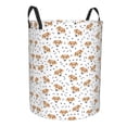 thumbnail image 2 of Balery Labrador Retriever Dog Round Laundry Basket with Handles Waterproof Freestanding Laundry Hamper for Clothes Toys in the Dorm and Family-, 2 of 8