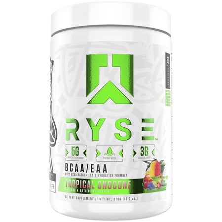 BCAA + EAA Supports Hydration  Endurance and Recovery - Tropical Snocone (13.3 Oz. / 30 Servings)