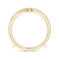 thumbnail image 2 of ANGARA Lab Grown Diamond V-Shaped Contour Ring Wrap for Women in 14K Yellow Gold (Size-1.6mm| Color-F-G| Clarity-VS) | April Birthstone, Anniversary, Jewelry Gift for Women | Lab-Grown Diamond Ring, 2 of 8
