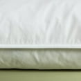 100 Goose Feather Pillow 100 Cotton Shell, 2 Pack Jumbo Size Pillows