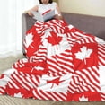 thumbnail image 6 of Vsdgher Maple Leaves1 Ultra-Soft Micro flannel Blanket Throw Blankets for Couch Sofa, Bed (4 sizes)-40"x30", 6 of 7