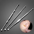 thumbnail image 1 of Cuillère Cure-Oreilles Double Tête Rotation 360 Degrés Acier Inoxydable Portable Spirale Nettoyage des Oreilles pour Adulte, 1 of 8