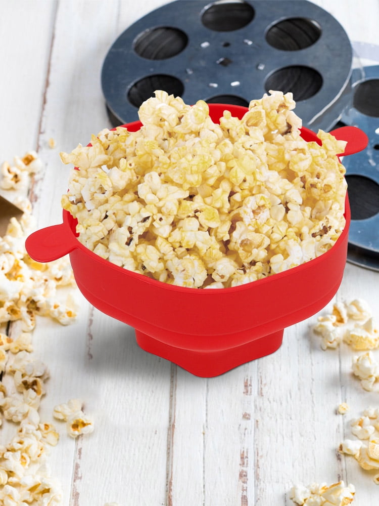 Retrok 2pcs Microwave Popcorn Maker Reusable Silicone Popcorn