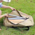 thumbnail image 4 of Outdoor tent storage bag with waterproof protection, spacious for camping equipment (Khaki, 29 x 72 cm) Khaki 29*72cm, 4 of 5