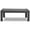 Gray, variant on CozyHom Outdoor Dining Table Patio Steel Slat Rectangle Table,Long Outdoor Dining Table, High Table For Party, High Garden Table, Whtie