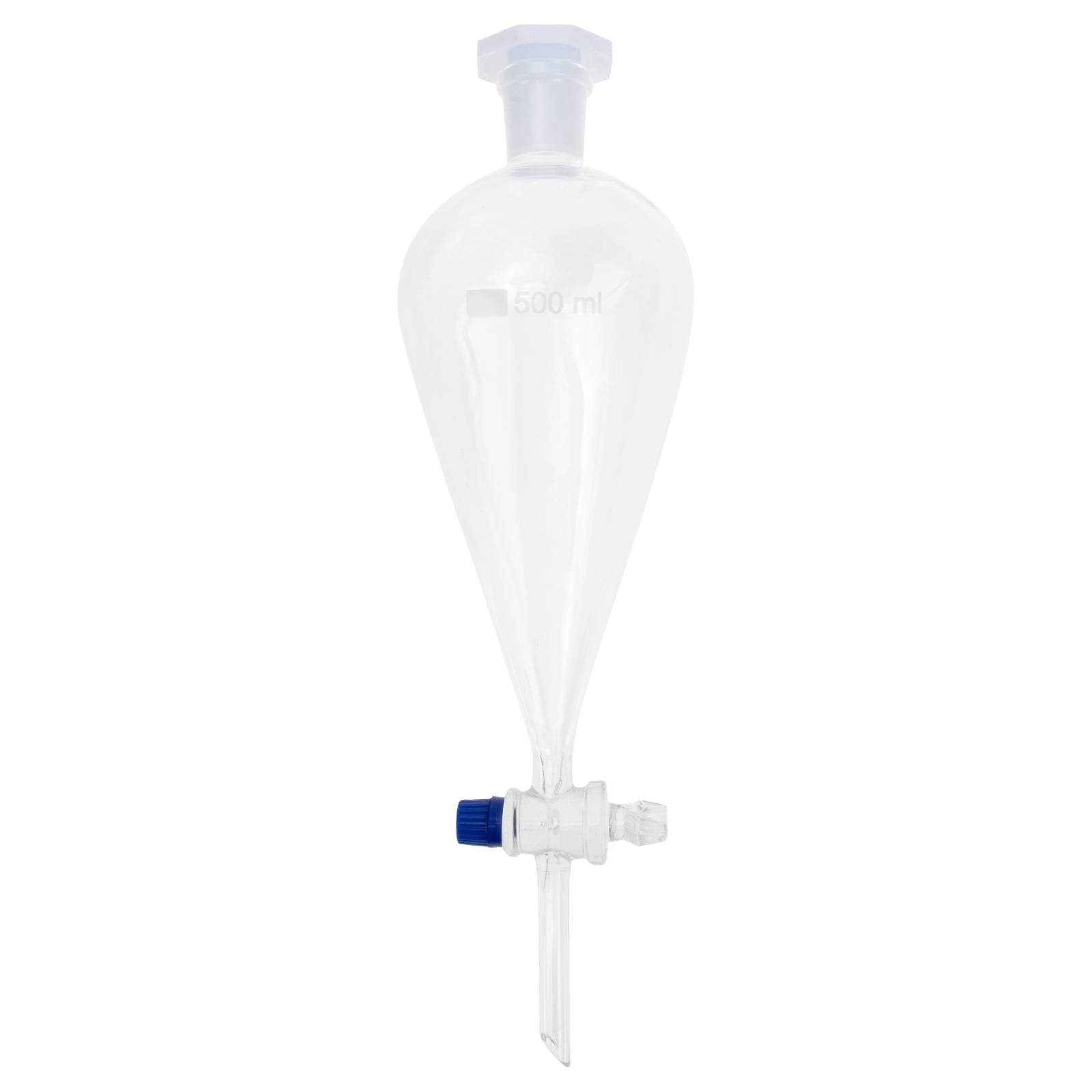 Funnel Separatory Glass Separating Separation Funnels Chemistry Laboratory Flask Stopcock Small