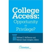 Angle View: College Access: Opportunity or Privilege? [Paperback - Used]
