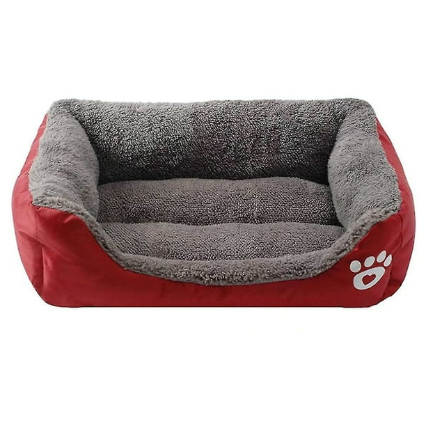 Cama para perros pequeños, medianos y grandes, sofá cama ortopédico lavable  para perros, cama rectangular duradera para mascotas, cama suave para
