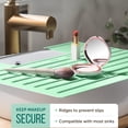 thumbnail image 3 of Tapete de maquillaje Maplefield Silicone Mint para lavabo, 56 x 5 x 5 cm, 3 of 7
