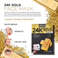 thumbnail image 3 of Mascarilla Facial Azure con Oro 24K Antienvejecimiento Hidratante y Tonificante x10, 3 of 5