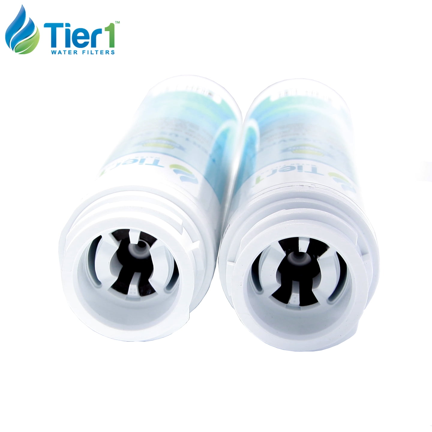Tier1 Undersink Water Filter Replacement for GE FQSVF, GXSV65, GNSV70, GNSV75 - Carbon Block Media Reduces Chlorine and Other Water Contaminants - 4 Pack