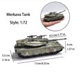 thumbnail image 1 of Building Blocks Military Series Model Toys Creative Multi-Purpose M1A2 Leopard 2A7 T-90 Main Battle Tank For Boy Xmas Gift,Merkava Tank, 1 of 7