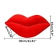 thumbnail image 3 of Lips Plush Toys Sexy Red Lips Big Lips Pillow Valentine's Day Gift, 3 of 4