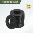 thumbnail image 3 of 200 Pcs M3.5 Stainless Steel Flat Washers, 8mm Outer Diameter Metal Flat Washer for Screws and Bolts, Black Finish, 3 of 5