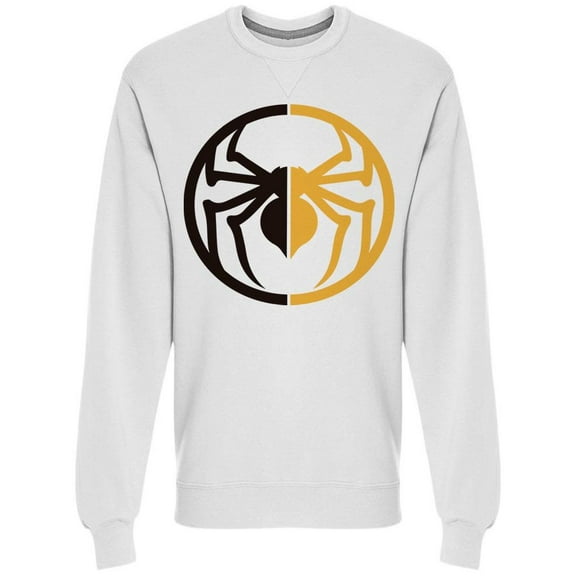 Yellow/black Symmetrical Spider Sweatshirt Men -Image by Shutterstock, Male x-Large