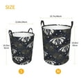 thumbnail image 5 of XMXT Collapsible Laundry Basket, Dotted Butterfly Decoration Waterproof Laundry Hampers Storage Baskets Dirty Clothes Hamper, 40L, 5 of 8