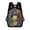 Color-3, variant on Wizard Frog Tropical Foliage Hat Travel Backpack 17 Inch Laptop Bag Student Backpack
